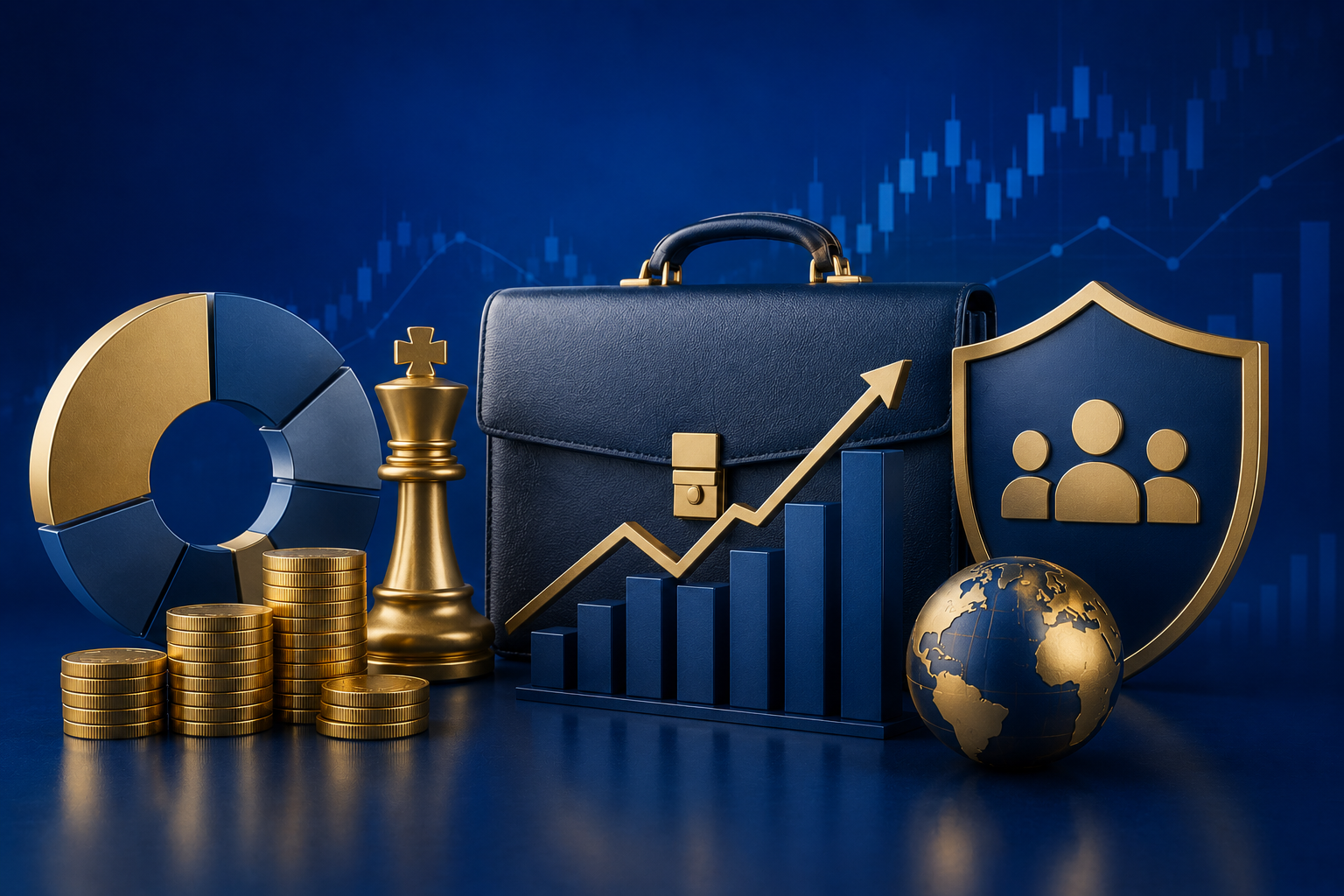 Portfolio Management Services illustration with HNI advisory visual